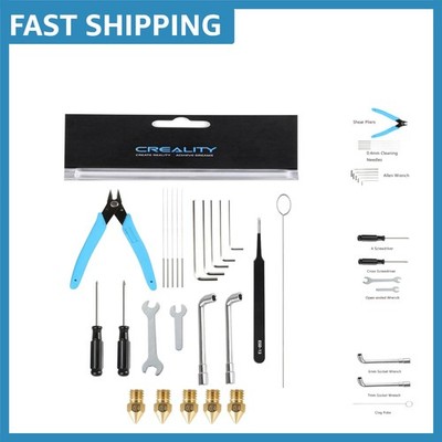 All-in-One 3D Printing Tool Kit for Creality and More - Lightweight & Portable