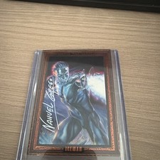 2024 Upper Deck Marvel Masterpieces Signed Nahuel Grego - Iceman Bronze Frame/99