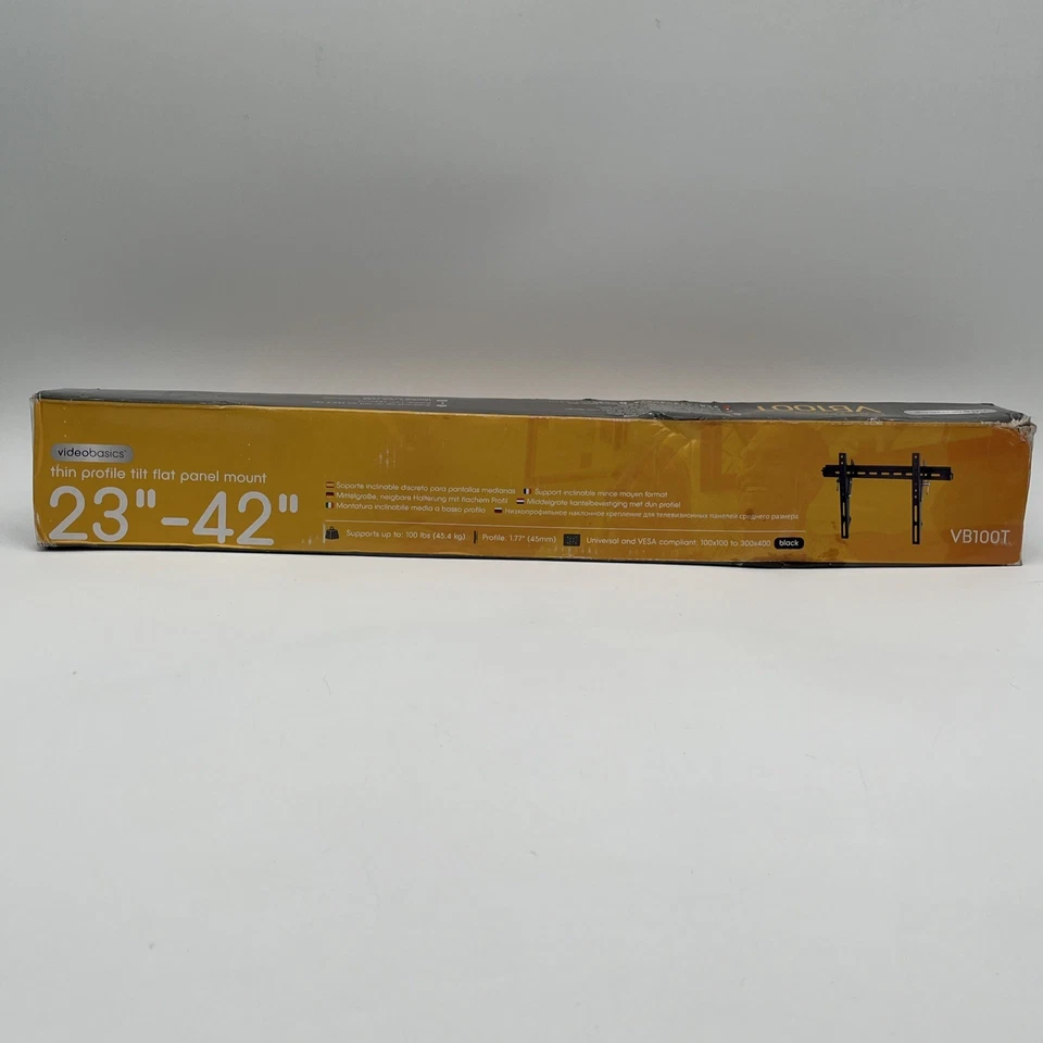 Soporte de pared Omnimount para TV de pantalla plana de 23-42 pulgadas con diseño ultra delgado Foto 2 de 4