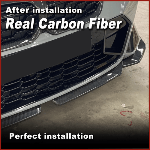 Carbon Frontlippe Front Spoiler Lippe Passt für BMW 3er G20 LCI M340i M-SPORT - Picture 5 of 11