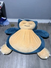 Snorlax bean bag chair thinkgeek gamestop exclusive pokemon company