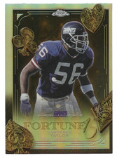 2025 TOPPS CHROME LAWRENCE TAYLOR FORTUNE 15 REFRACTOR #F15-32 NEW YORK GIANTS