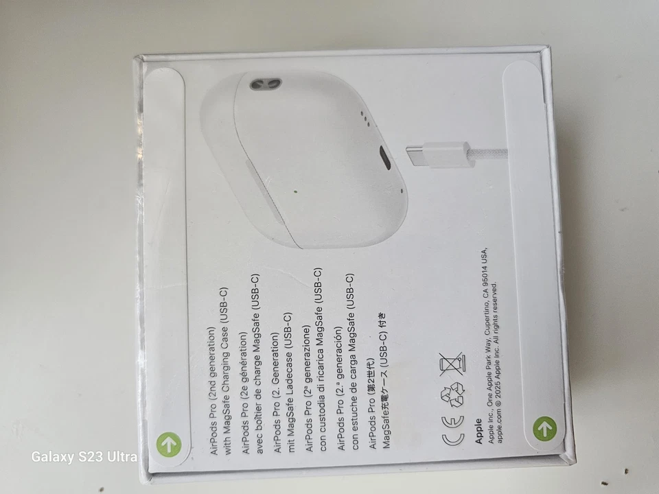 Apple AirPods Pro 2nd Generation MagSafe USB-C, Bluetooth, New Sealed Box - Image 4 of 4