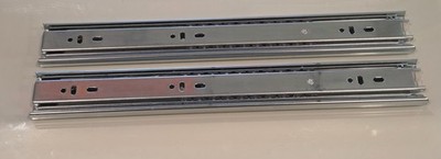 14'' Full Extension Ball Bearing Drawer Slides - Pair Side Mount 45mm Width