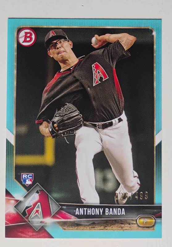 ANTHONY BANDA 2018 Bowman RC /499