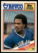 1988 Topps Revco League Leaders George Bell Toronto Blue Jays #18