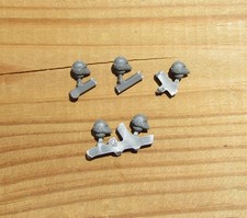 40K Space Marines Legion Mark VI Tactical Heads Helmeted Heads Bits 5 Bitz
