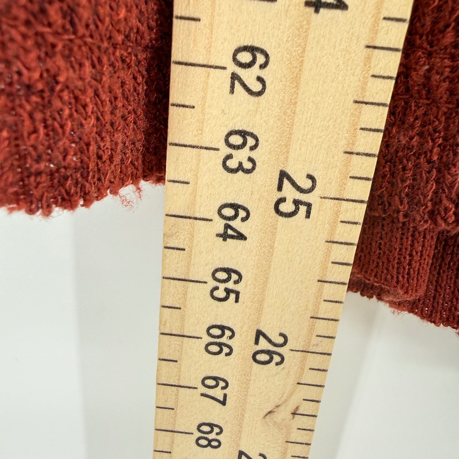 Blu Pepper Rust Ribbed Collared Button Front Pock… - image 6