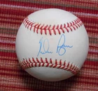 Nolan Ryan Signed American League Baseball - PSA Graded Auto 8