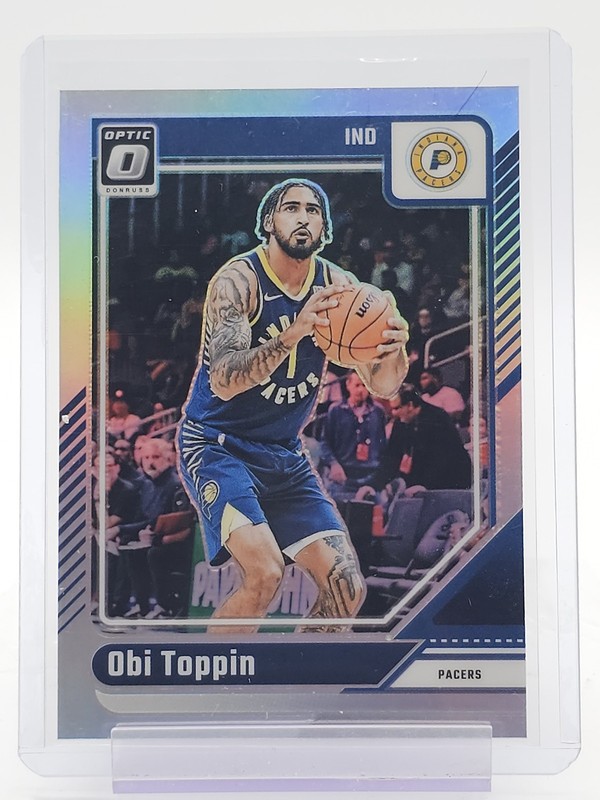 OBI TOPPIN 2024-25 DONRUSS OPTIC BASKETBALL HOLO PRIZM #149 PACERS Q7262