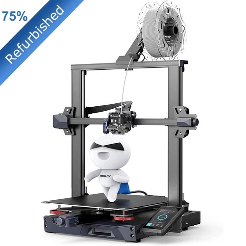 【75% Refurbish】Creality Ender 3 S1 Plus 3D-Drucker mit CR Touch Auto-Leveling