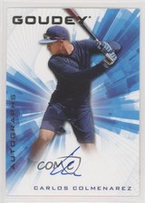 2021 Upper Deck Goodwin Champions Goudey Auto Carlos Colmenarez #GA-CC Auto 4et