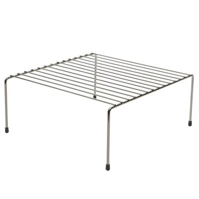 Freestanding Shelf Helper for Dinnerware by Home Basics | Storage Organizer f...