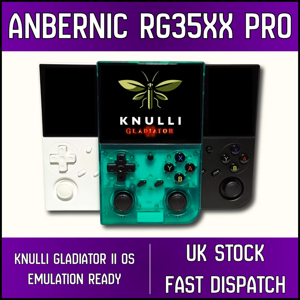 Anbernic RG35XXPro Handheld-Konsole | 64GB | WLAN & Bluetooth | schneller Versand