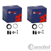 2X Autofren Bremssattel RAPARATUR-SATZ Hinten Passend FüR Dodge Journey Fiat