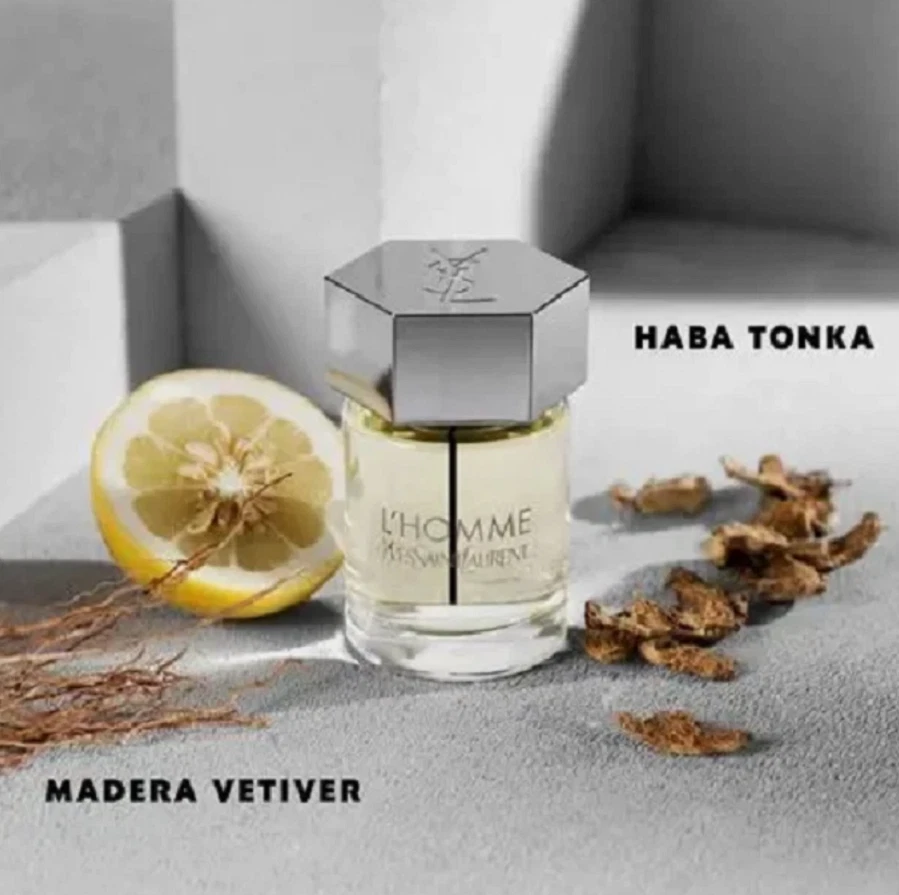 L'HOMME by Yves Saint Laurent Cologne For Men EDT 3.3oz YSL New In Box Perfume - Image 3 of 4