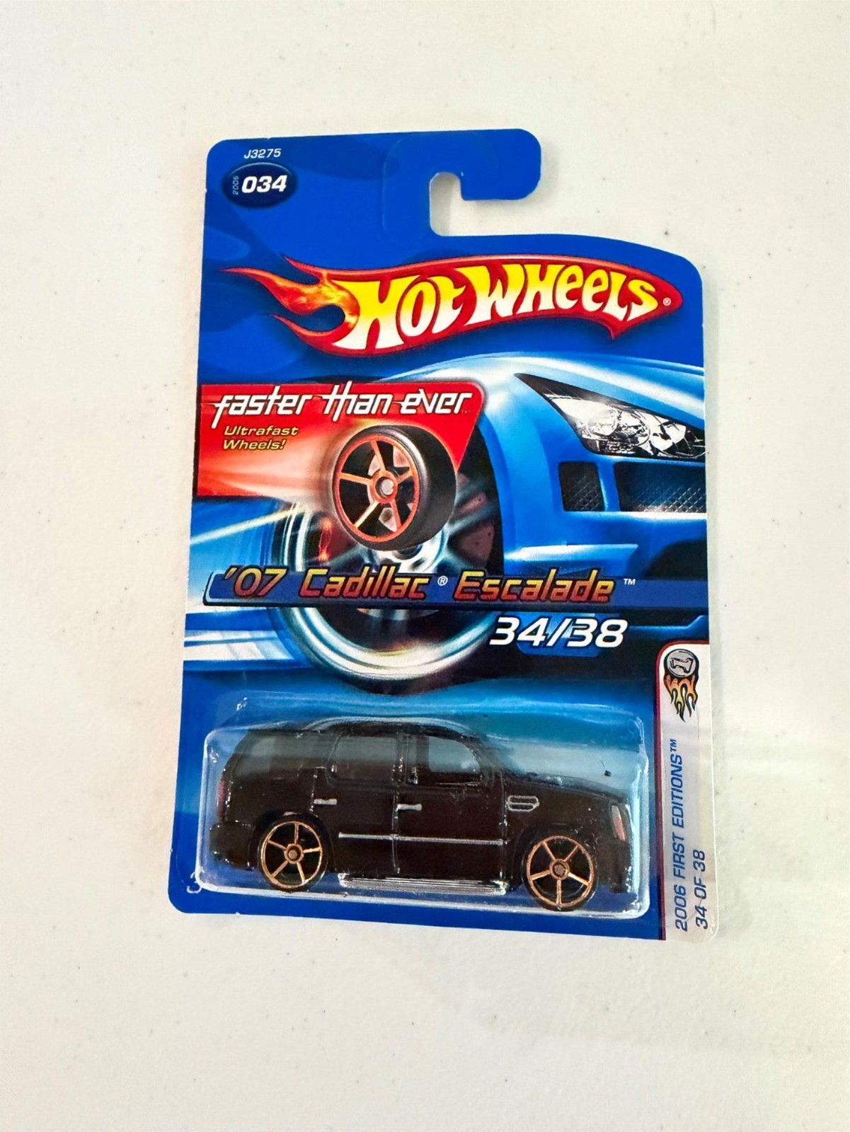 Hot Wheels 2006 First Editions FTE 07 Cadillac Escalade L72