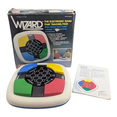 VTECH Vintage 1987 Wizard Retro Electronic Game Boxed & Tested (FI)