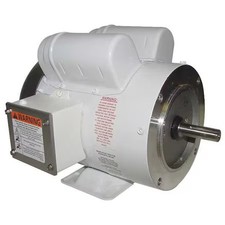 Leeson 056C17w15326 Washdown Mtr, Cap Strt, Tefc, 1/2Hp, 1725Rpm
