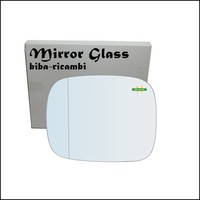 Glas RüCkspiegel Verchromt AsphäRisch Seite Sx-Guidatore FüR Volvo XC70 II