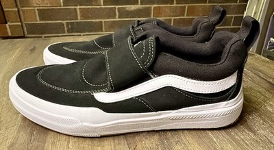 Vans Kyle Walker Pro 2 Mens US 8 Skate Shoes Black White Suede Athletic Sneaker