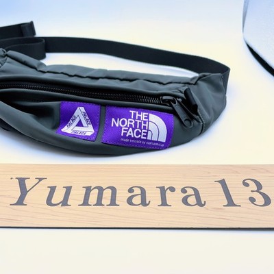 【未使用】PALACE THE NORTH FACE Waist Bag PALACE x The North Face Purple Label Mountain Waist Bag Asphalt