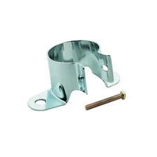 Mr Gasket Ignition Coil Mounting Bracket 9767; Vertical, Canister Style Chrome