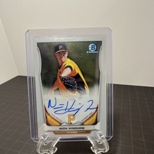 Topps Bowman Chrome Prospect Autograph Nick Kingham #BCAP-NK Pirates 2014