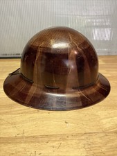 Vintage Msa Skullgard Type K Fiberglass Hard Hat Helmet Full Brim Bump Cap - Old Vintage Msa Skullgard Type K Fiberglass Hard Hat Helmet Full Brim Bump Cap - Old