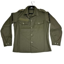 Camicia da campo militare austriaca Bundesheer Slama Wien uomo L verde proprietà militare