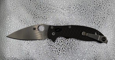 Spyderco Manix 2 CPM 15V G10 SPRINT RUN Model C101GPBN15V2 Rockscale Ti scales