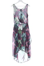 H&M Abito estivo Donna Abito Taglia IT 42 rosa-verde-nero stile casual