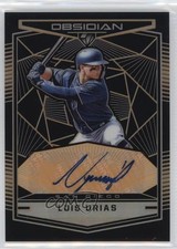 2019 Chronicles Obsidian Electric Etch Orange Prizm 27/50 Luis Urias Auto 8k4