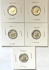 Uncirculated Mercury Dimes Lot 4