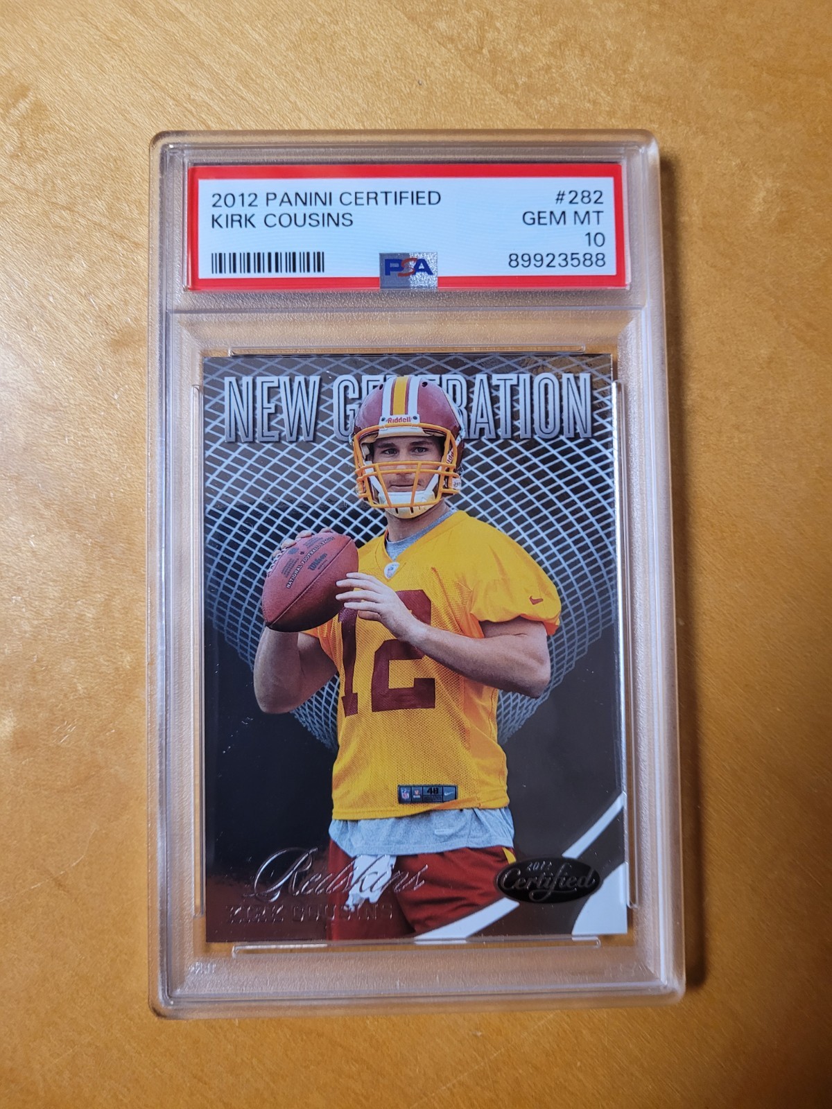 Kirk Cousins Panini Certified #282 Base