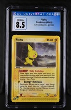 2003 Pokemon EX Sandstorm #20/100 Pichu CGC 8.5