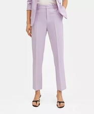 MANGO Women’s Straight Suit Pants NWT Size 14 Light Pink Formal Dress