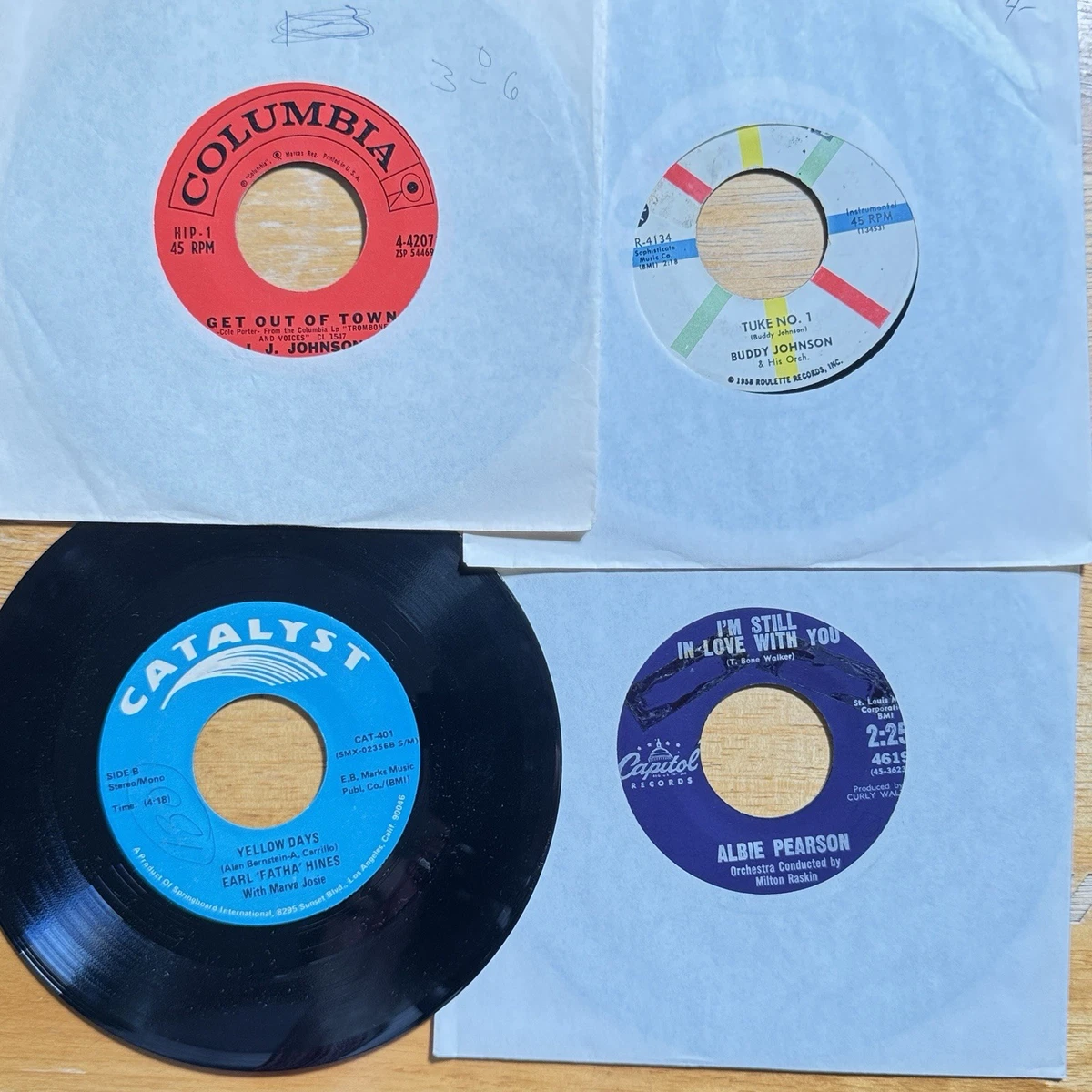 Jazz Big Band/Swing Single 45 RPM Speed Vinyl Records for sale | eBay