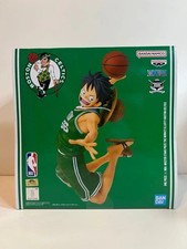 ONE PIECE  NBA MASTER STARS PIECE THE MONKEY.D.LUFFY BOSTON CELTICS