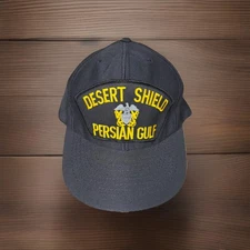 DESERT SHIELD PERSIAN GULF HAT  - SNAP BACK TRUCKER