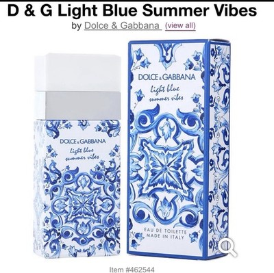 Dolce & Gabbana Light Blue Summer Vibes Eau de Toilette Spray Tester 100ml