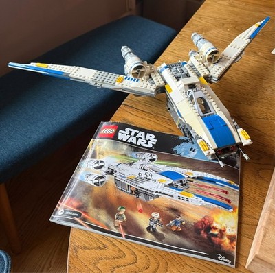 LEGO Star Wars 75155 U-Wing Fighter  Complete Ship w/ Instructions  No Minifigs
