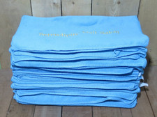 Lot of 21 Microfiber Towels Light Blue Large, Medium, Cloths Face Body 27" x 13"