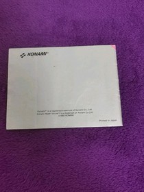 KONAMI HYPER SOCCER Nintendo NES PAL ESP