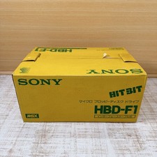 Sony MSX HBD-F1 Micro Floppy Disk Drive with Box and Manual Vintage