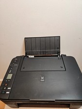 Black Canon Pixma TS3350 printer/ scanner & white office paper (plug-in printer)