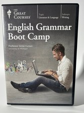 Great Courses English Grammar Boot Camp DVD 4...