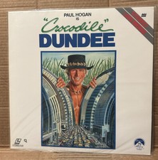 Paul Hogan -Crocodile Dundee-Laser Disc 1986 Wide Screen Edition