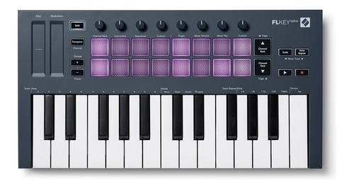 NOVATION FLKey Mini 25-key MK1 USB MIDI Keyboard Controller Fruity Loops DAW - Picture 6 of 7
