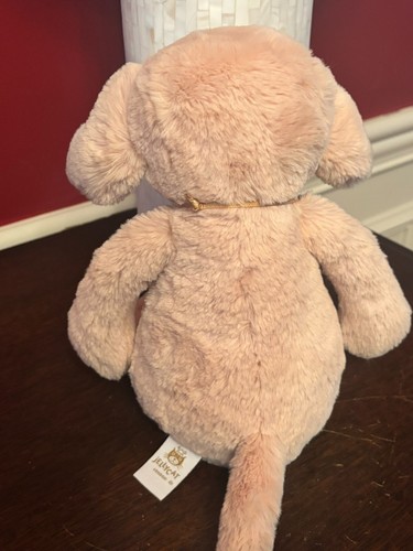 Jellycat Plush Bashful Luxe Puppy Orlando BAS3PUP NEW with Tags 12" - 第 3/4 張圖片